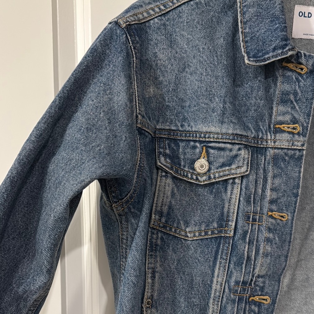 Lightly worn Old Navy Denim Jacket size M - Picture 15 of 16